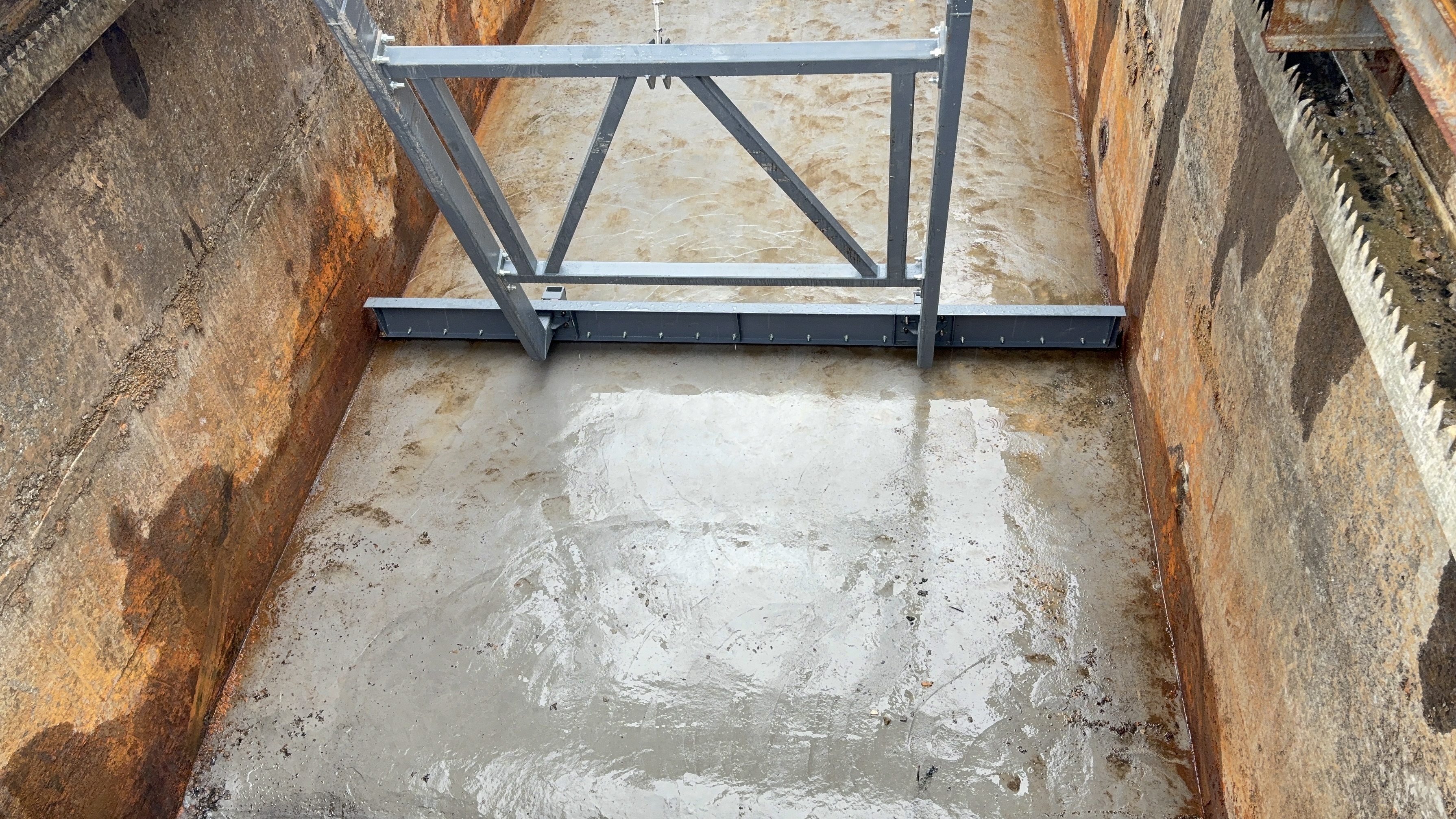 Pagtitina at pag-print ng wastewater treatment project renovation