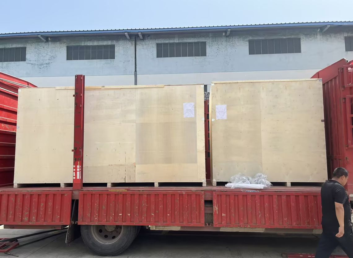 Qingben Environmental Technology Exports Screw Press at Dosing Equipment sa Italy